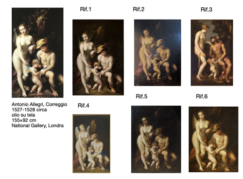 L’educazione di Amore (Venere, Mercurio e Cupido)